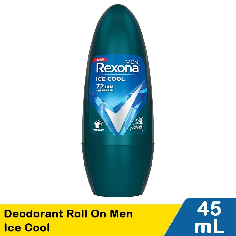 REXONA DEODORANT ROLL ON MEN ICE COOL 45mL