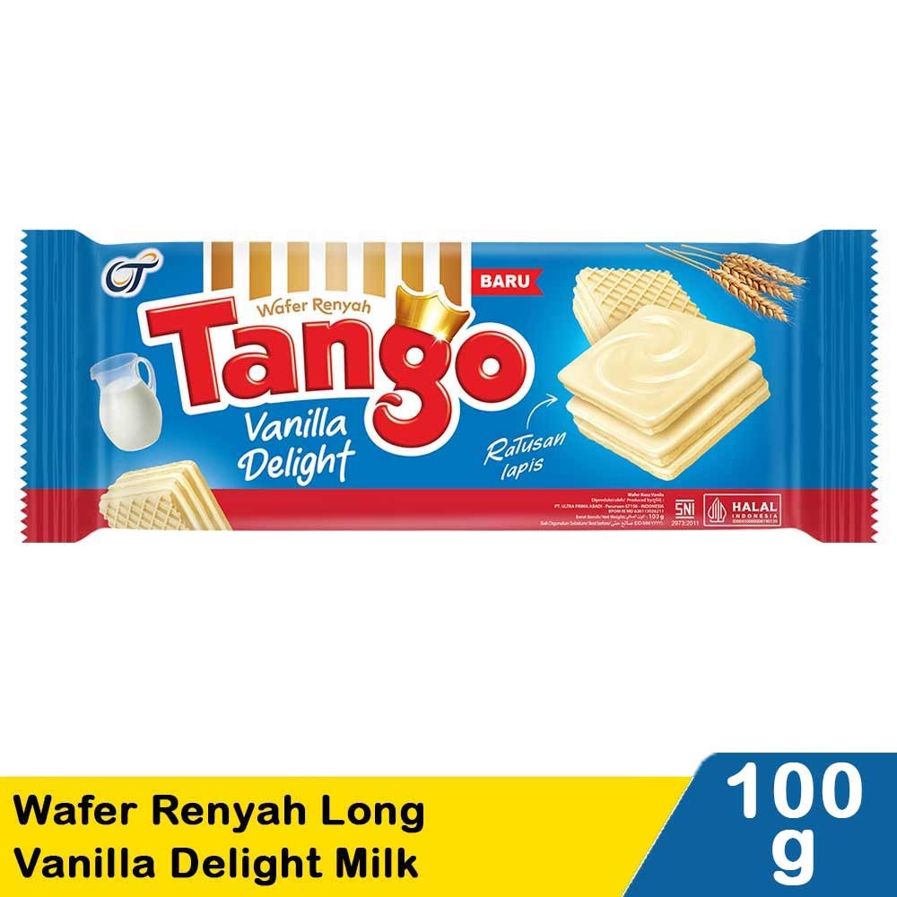 TANGO WAFER LONG VANILLA MILK 110/100g
