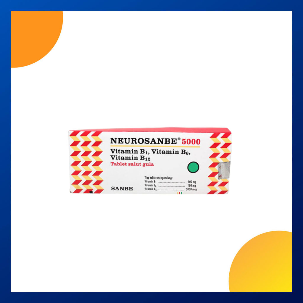 Neurosanbe 5000 Box 100 Tablet