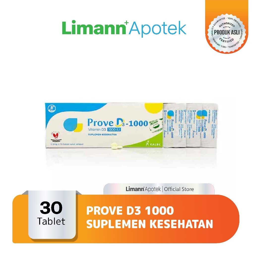 Prove D3 1000 Suplemen Kesehatan