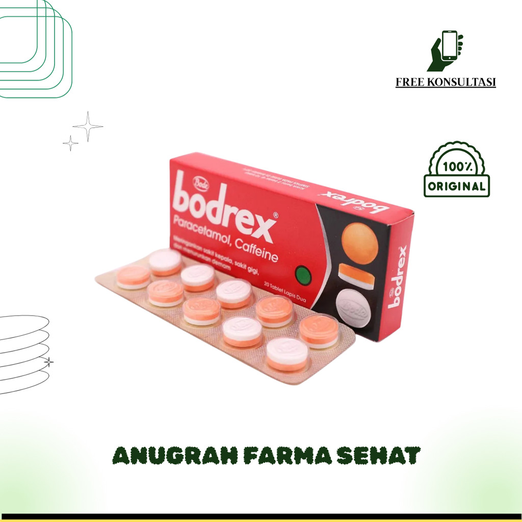 BODREX TABLET 1 DUS ISI 2 STRIP
