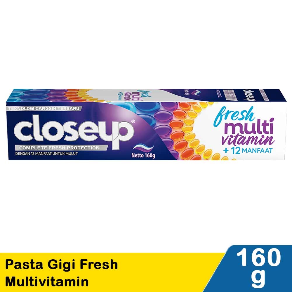 CLOSE UP PASTA GIGI FRESH MULTIVITAMIN  160g