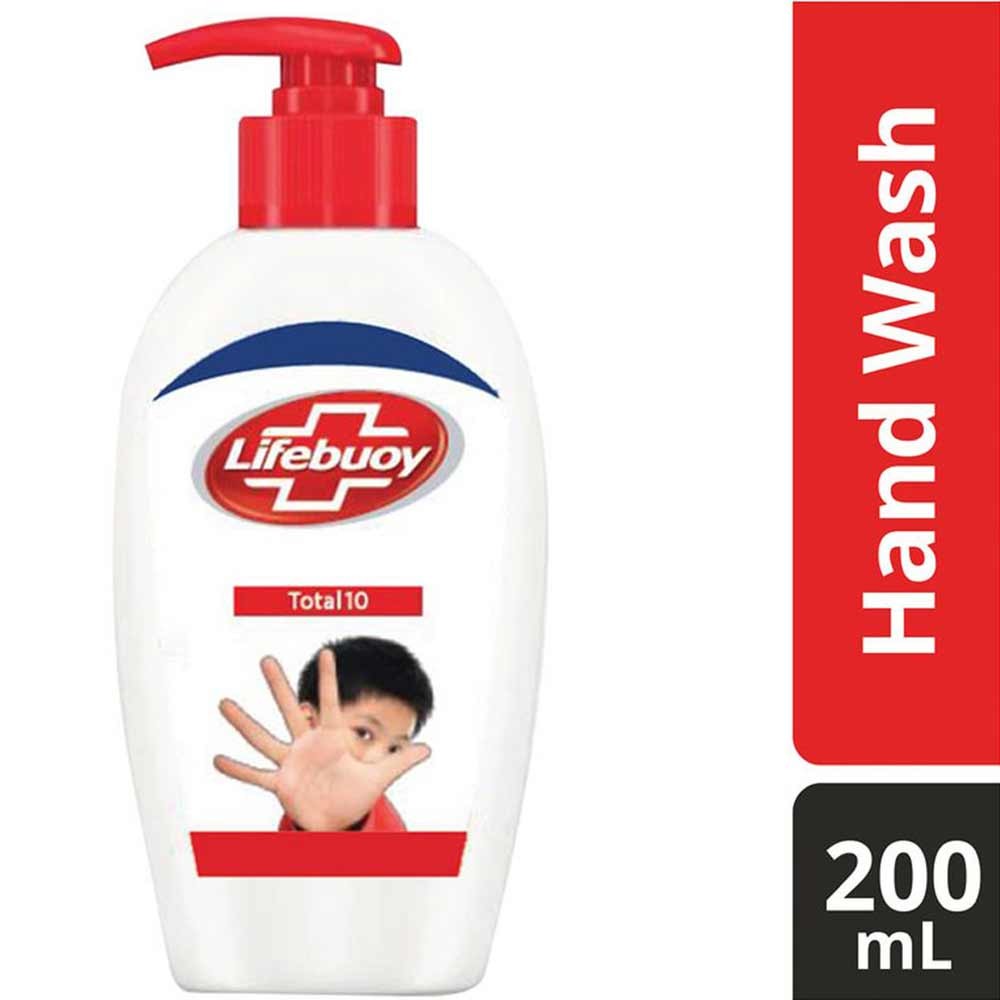 LIFEBUOY ANTIBACTERIAL HANDWASH TOTAL 10 200mL