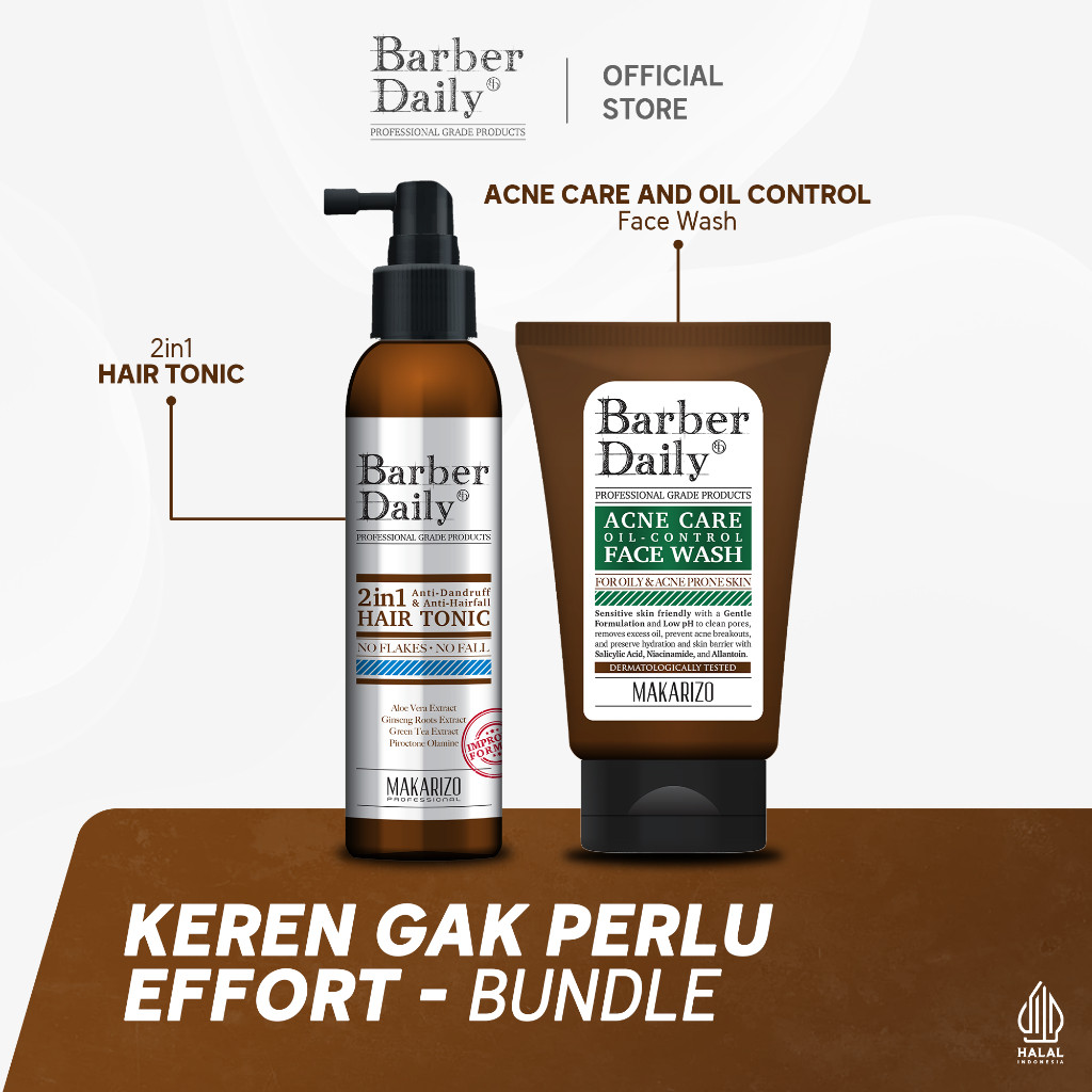 Alpha Boost Pack - Hair Tonic + Face Wash