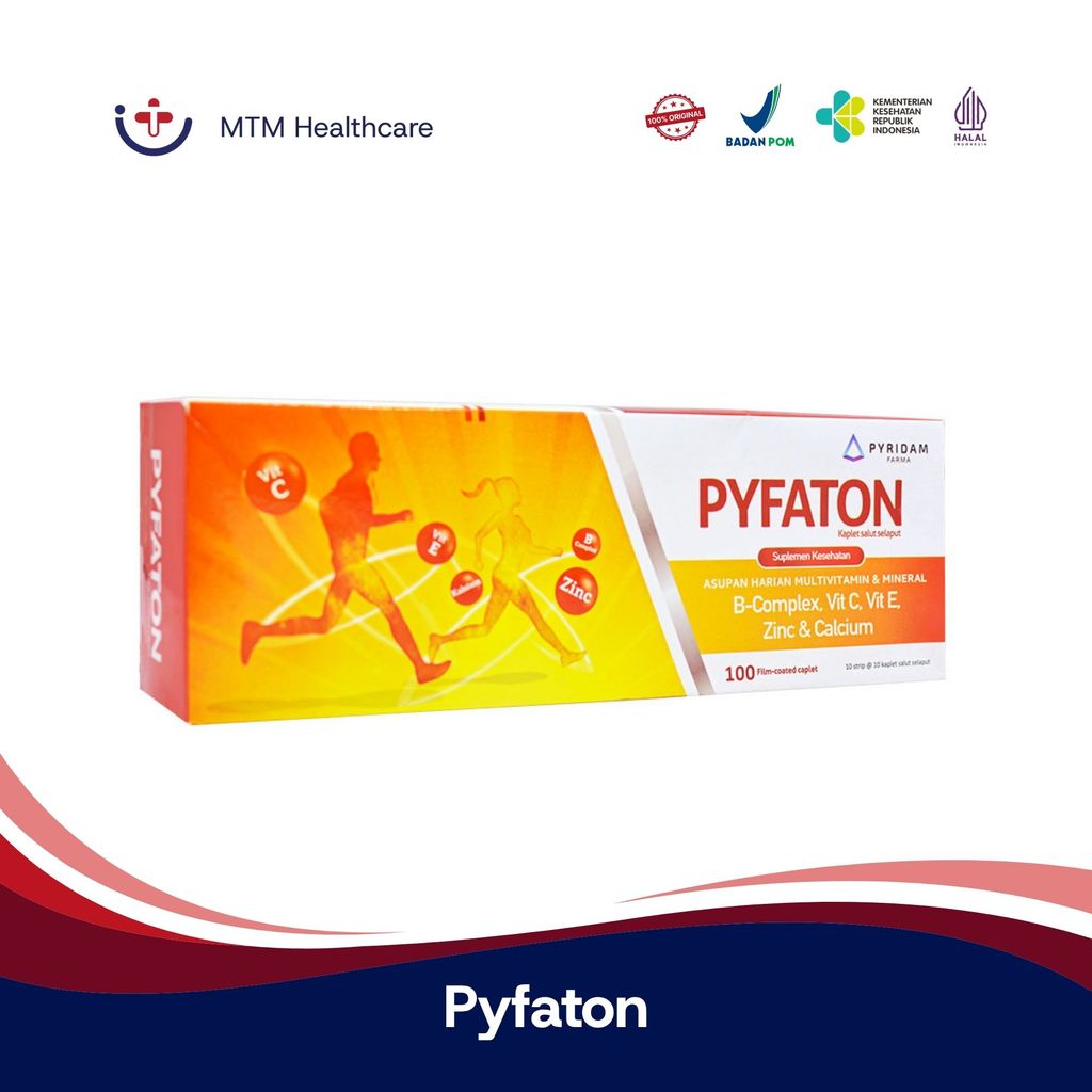 Pyfaton Strip Isi 10 Tablet Suplemen