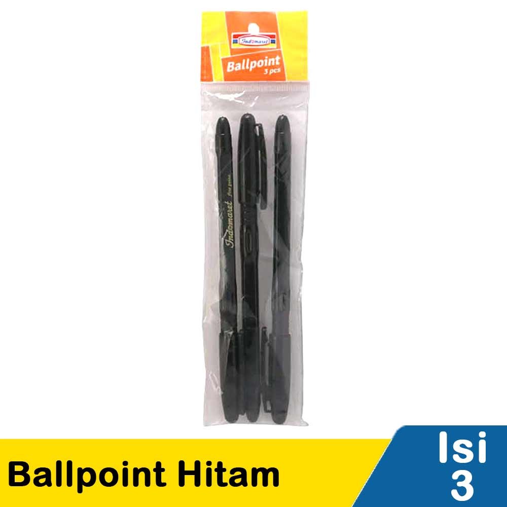 INDOMARET BALLPOINT 3'S HITAM