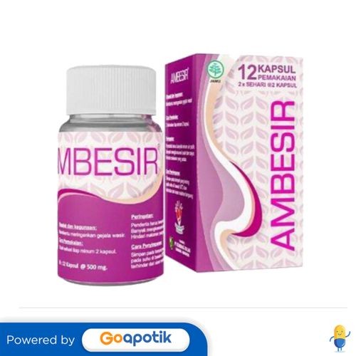 Ambesir 500 Mg Botol 12 Kapsul