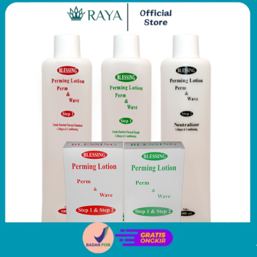 BLESSING Perming Lotion / Obat Keriting