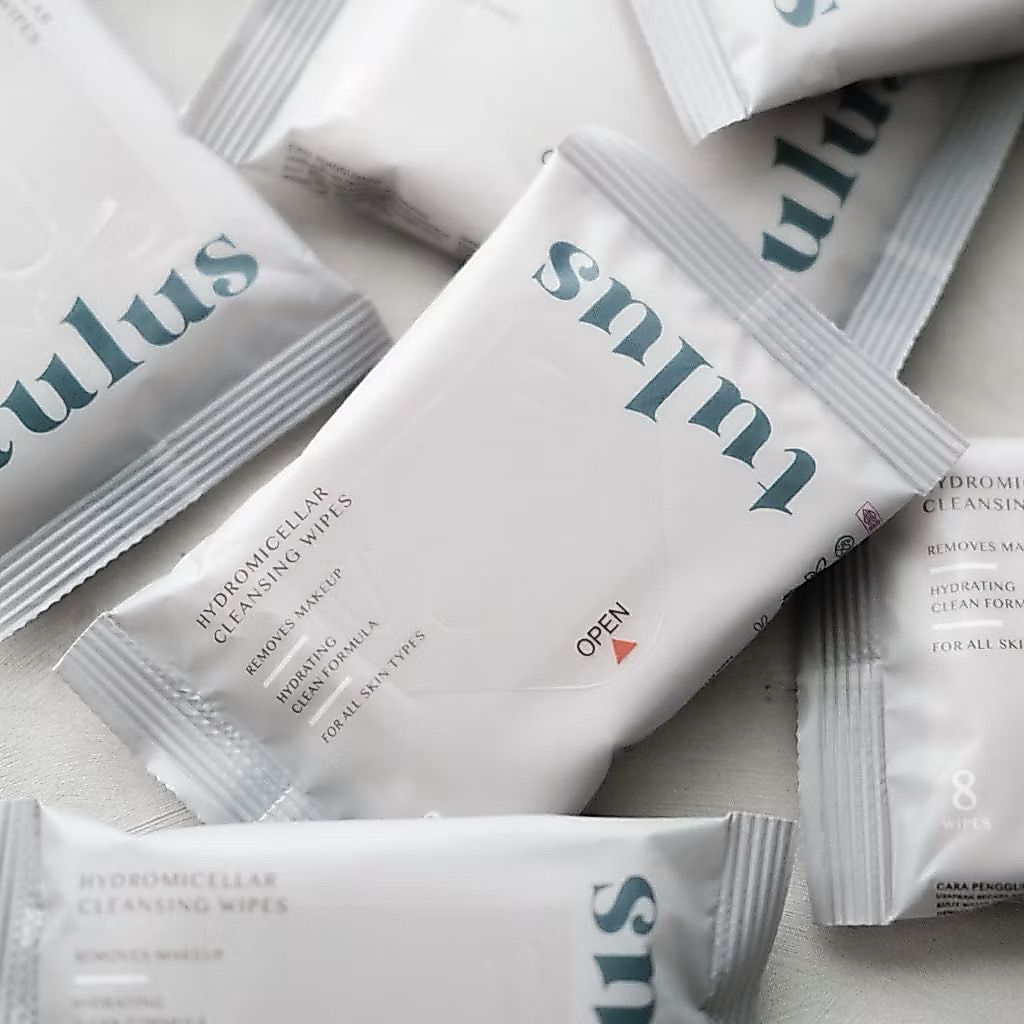 Hydromicellar Cleansing Wipes Mini Size 8 Sheets TULUS