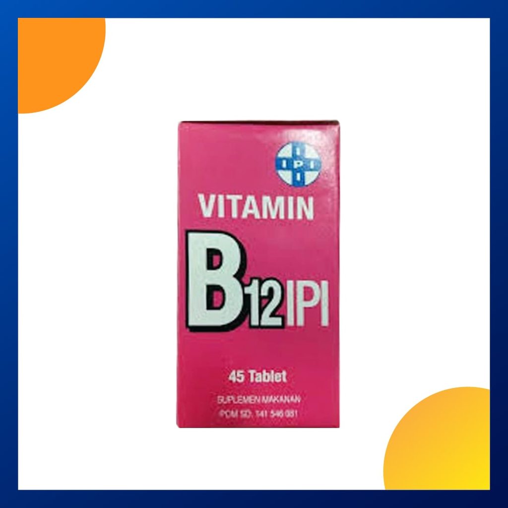 Ipi Vitamin B12 Botol 45 Tablet
