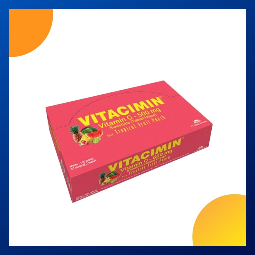 Vitacimin Fruit Punch Box 100 Tablet