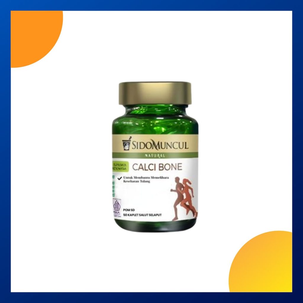 Sidomuncul Calci Bone Botol 50 Kaplet