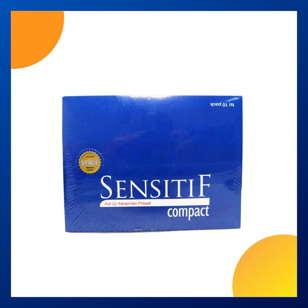 Sensitif Compact Test Kehamilan Box 10 Pack