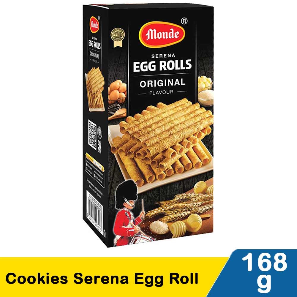 MONDE COOKIES SERENA EGG ROLL  168g