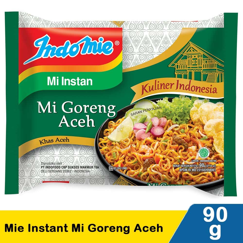 INDOMIE MIE GORENG ACEH  90g