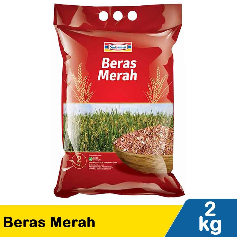 INDOMARET BERAS MERAH 2kg
