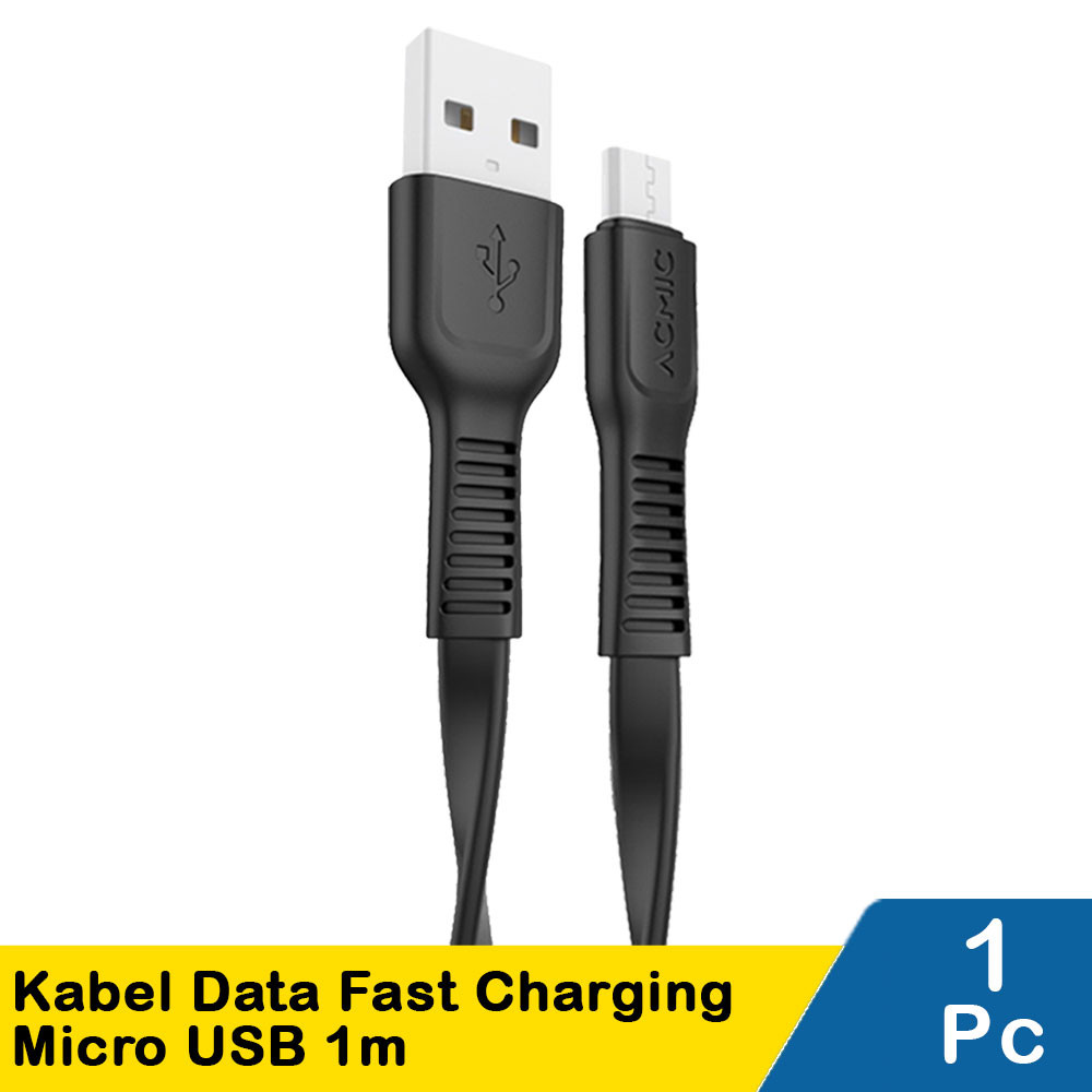 ACMIC KABEL DATA FAST CHARGING MICRO USB 1m