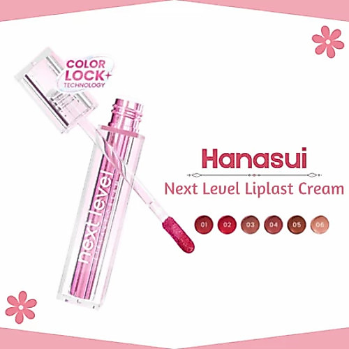 Hanasui Next Level Liplast Cream/Lip Matte
