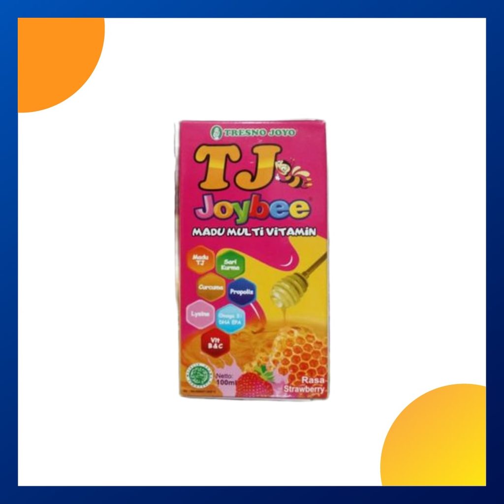 Tj Joybee Rasa Strawberry 100 Ml Botol