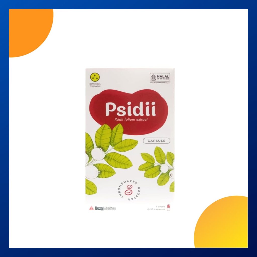 Psidii Botol Isi 50 Kapsul