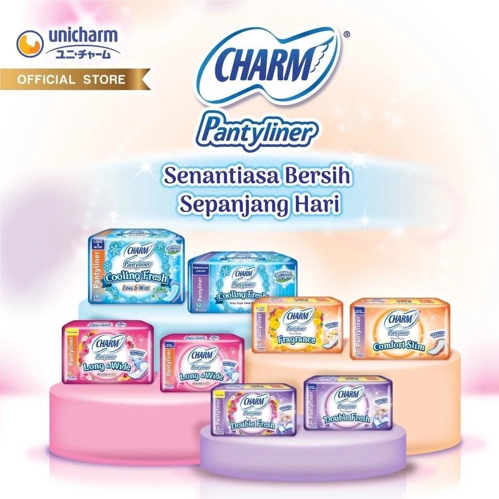 Charm  Pantyliner Quick Fresh Perfumed 26