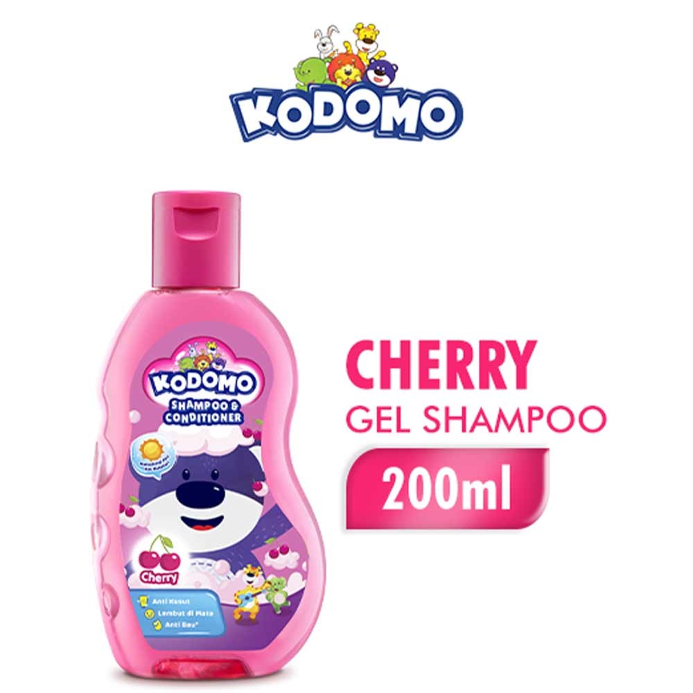 KODOMO SHAMPOO & CONDITIONER CHERRY 200mL