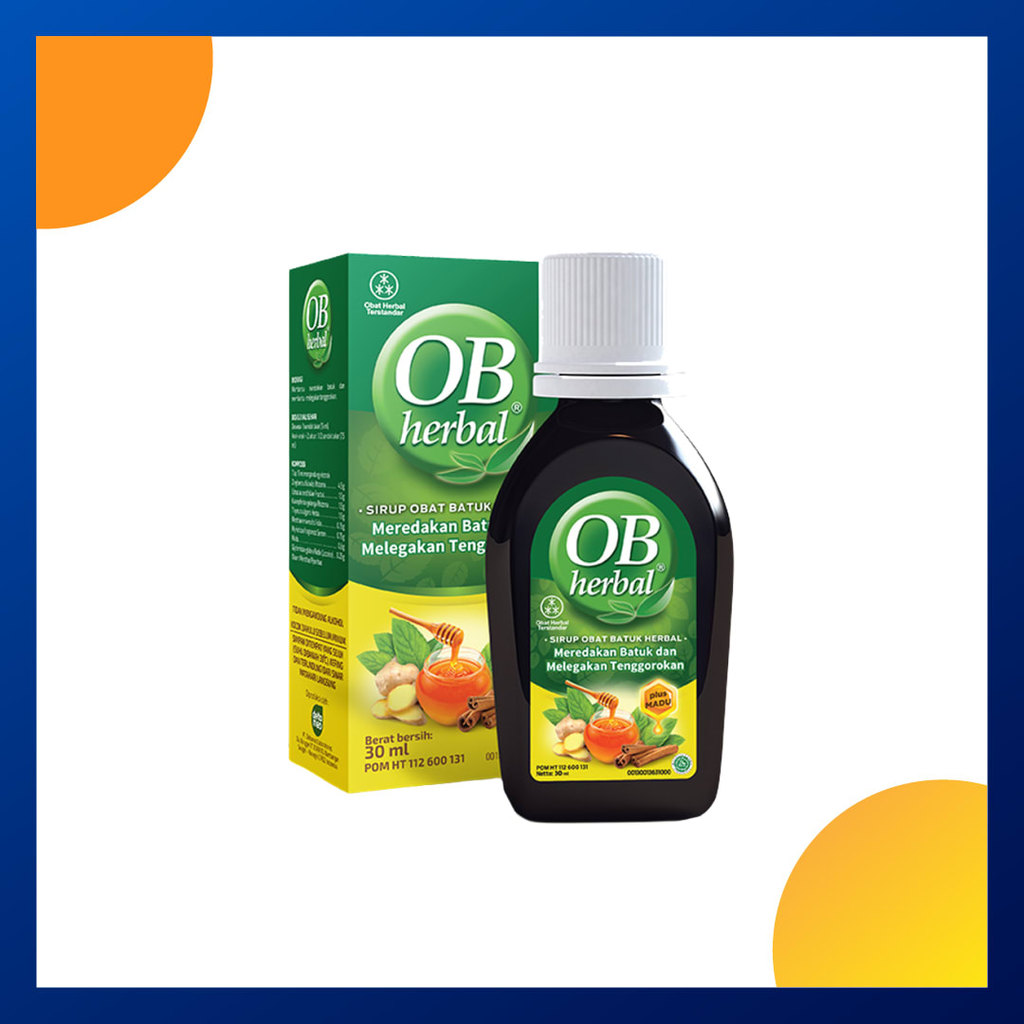 Obherbal Syrup Isi 30 Ml Botol