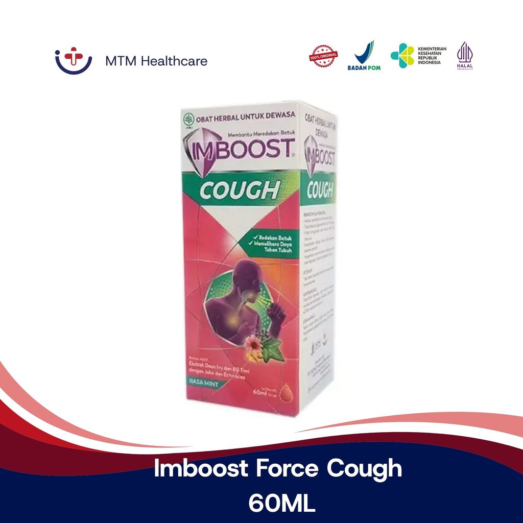 Imboost Force Cough 60ML Batuk Dewasa