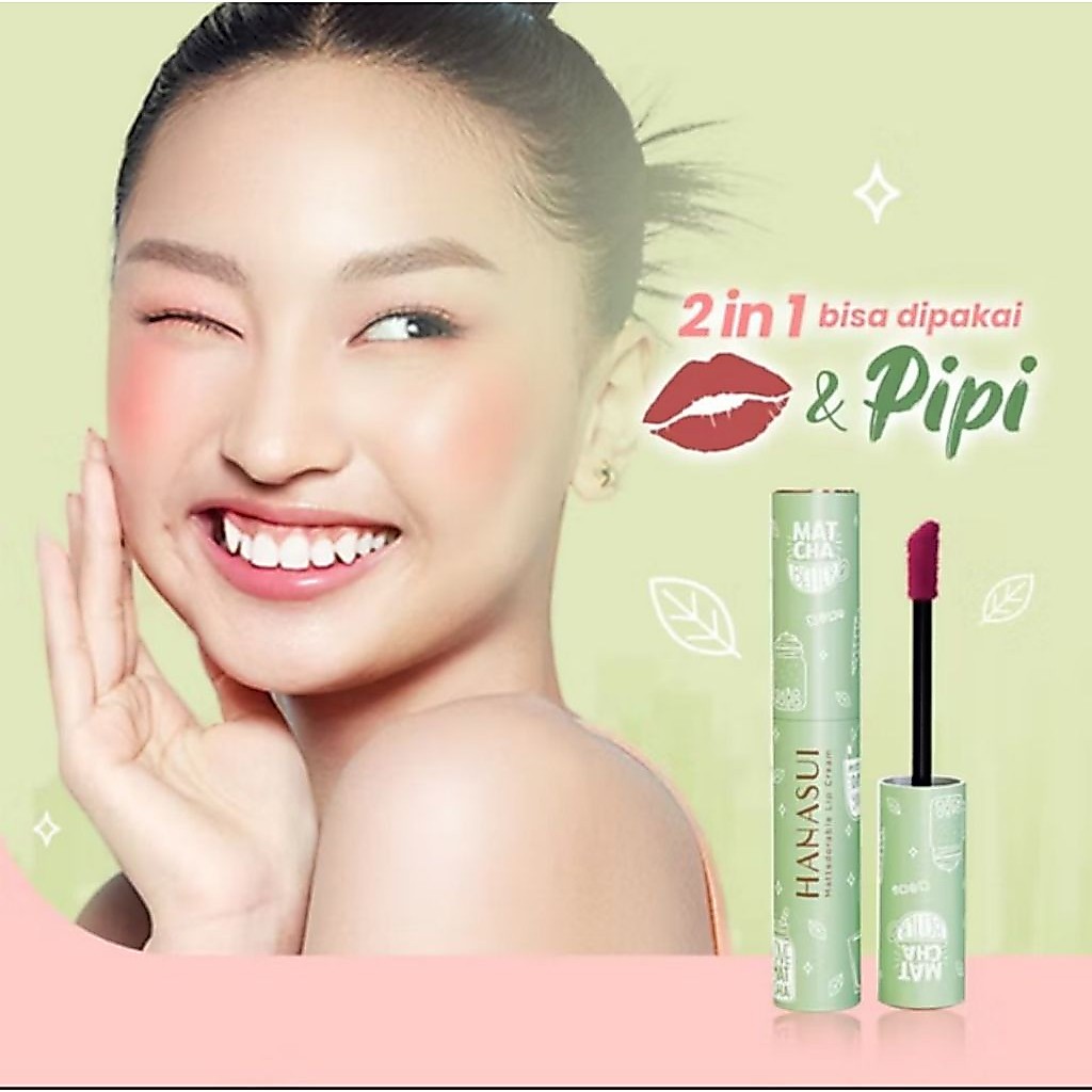 HANASUI MATTEDORABLE MATCHA LIP CREAM