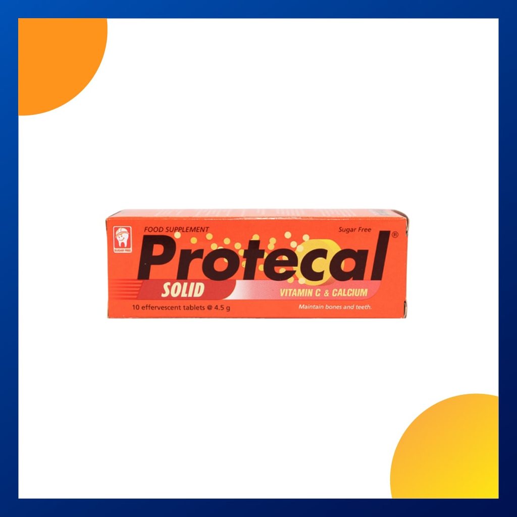 Protecal Solid Tube 10 Tablet Effervesent