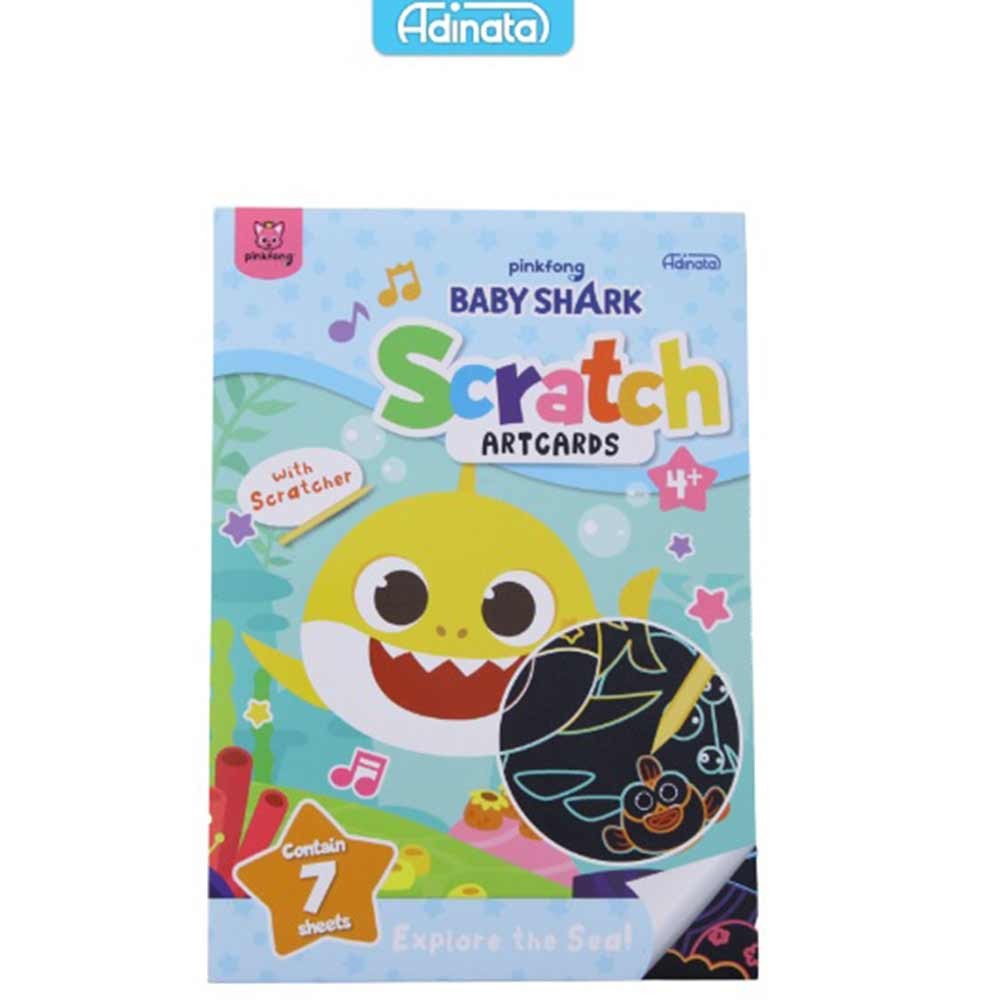 ADINATA SCRATCH BOOK / WATER COLOR ASSORTED