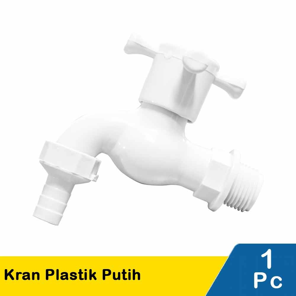 KENMASTER KRAN PLASTIK PUTIH