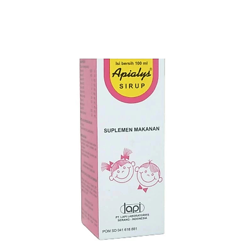 APIALYS SIRUP BOTOL 100 ML