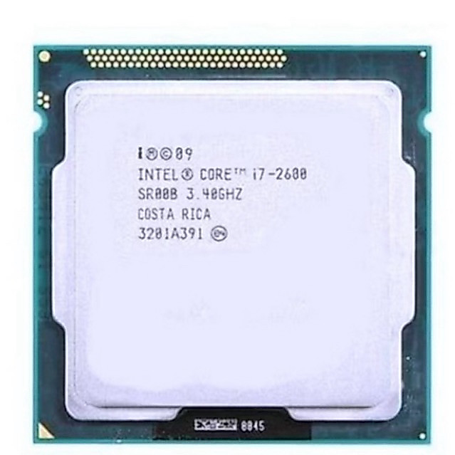 Processor intel core i7-2600 3.40Ghz siap pakai