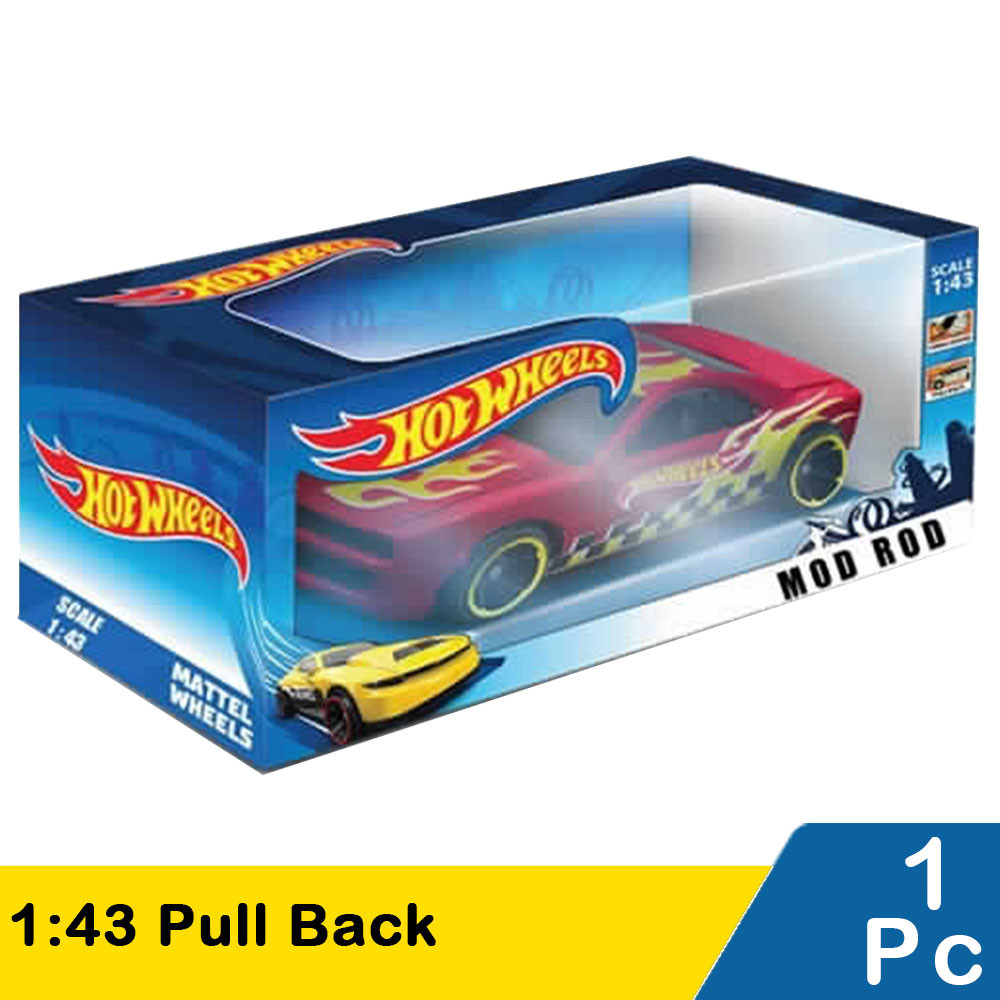 HOT WHEELS 1:43 PULL BACK