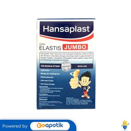Hansaplast Kain Elastis Jumbo Box 50 Pcs