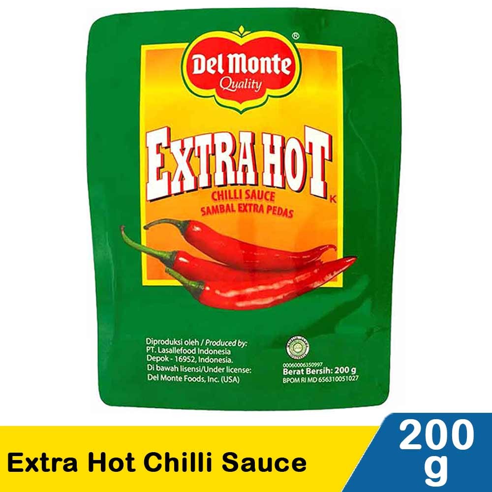 DELMONTE EXTRA HOT CHILLI SAUCE 200g