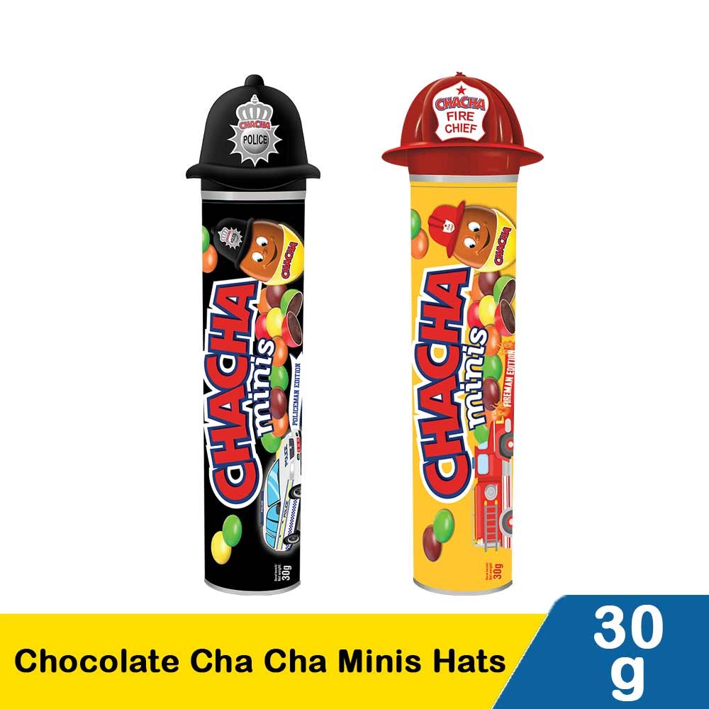 DELFI CHOCOLATE CHA CHA MINIS HATS 30g