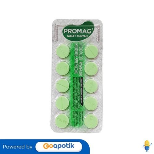 Promag Strip 10 Tablet Kunyah