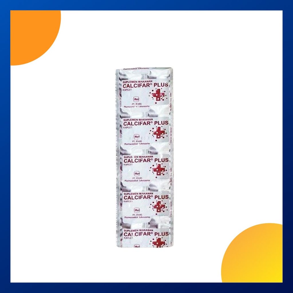 Calcifar Plus Strip 10 Kaplet