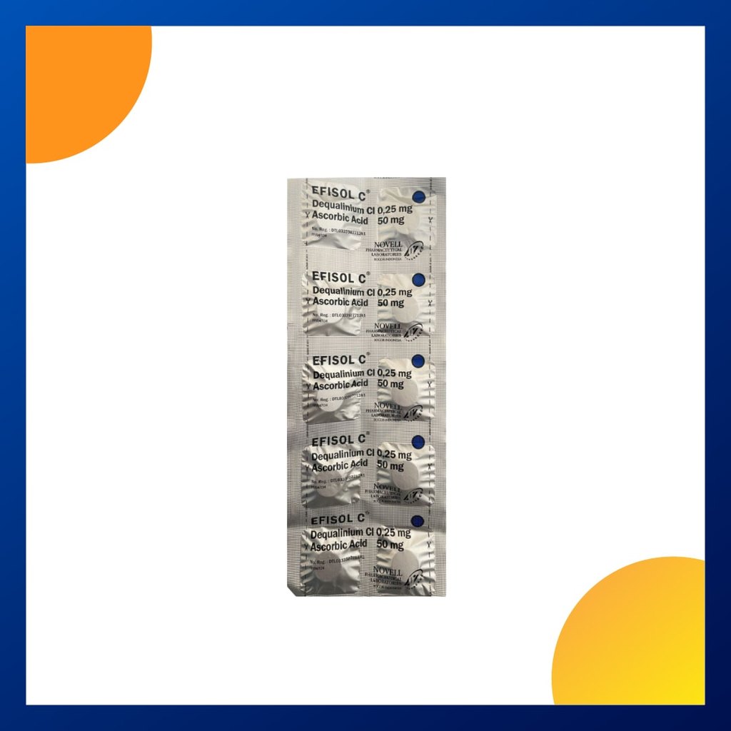 EFISOL-C 1 STRIP @ 10 TABLET HISAP
