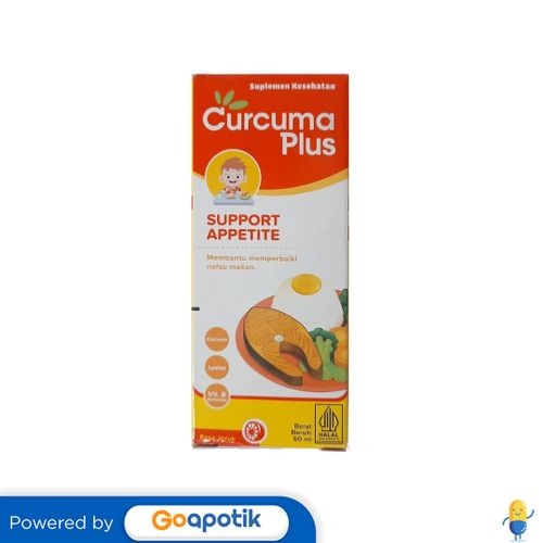 Curcuma Plus Syrup Isi 60 Ml Botol