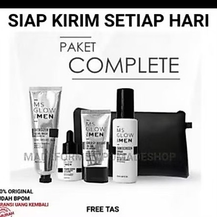 MS glow paket komplit