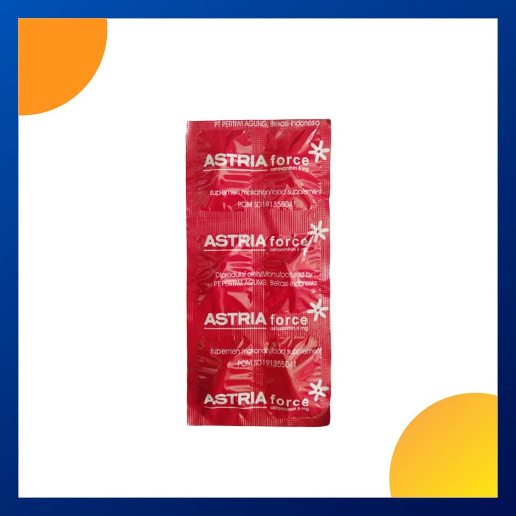 Astria Force 6 Mg Strip 6 Kapsul