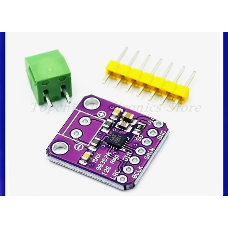 1pcs MAX98357 MAX98357A I2S 3W Class D Amplifier Breakout Interface I2S DAC Decoder for Audio