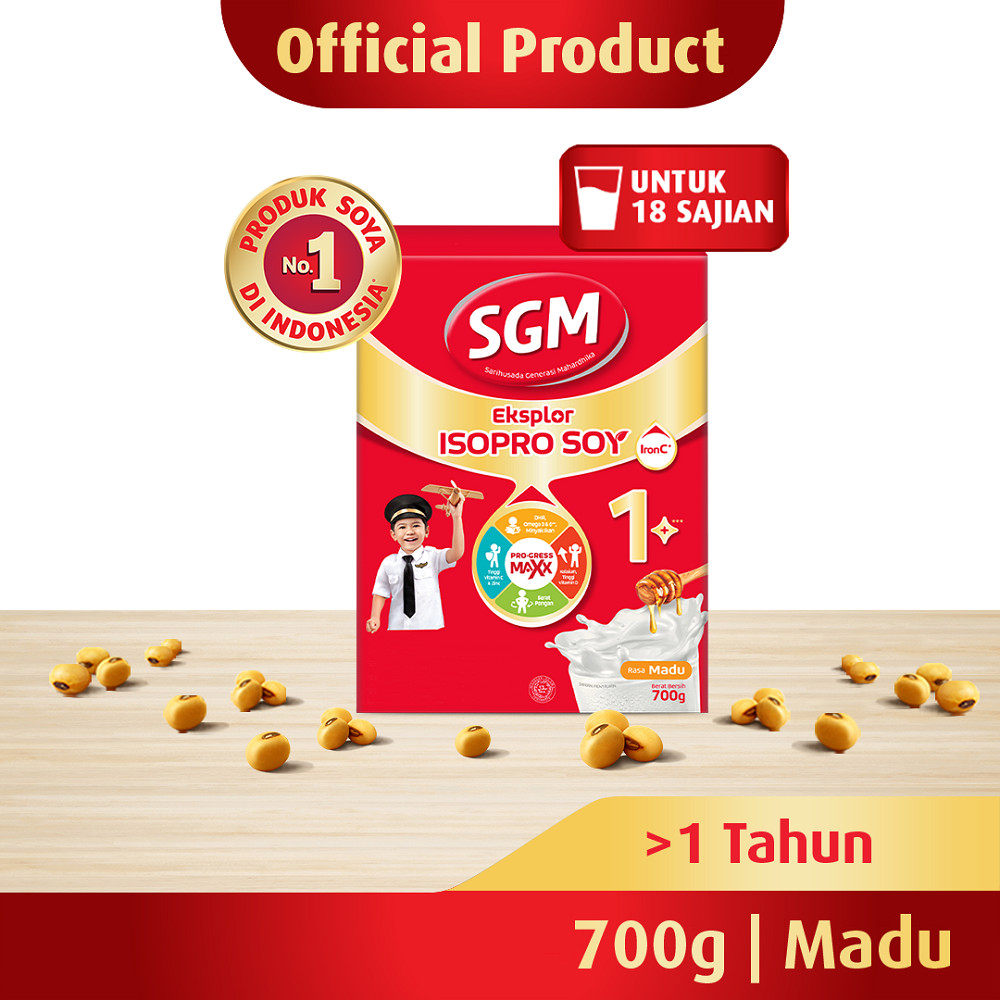 SGM SOYA 1+ EKSPLOR PRO-GRESSMAXX MADU 700g