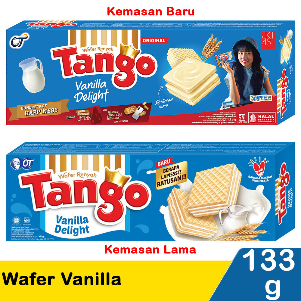 TANGO WAFER VANILLA 163/133g