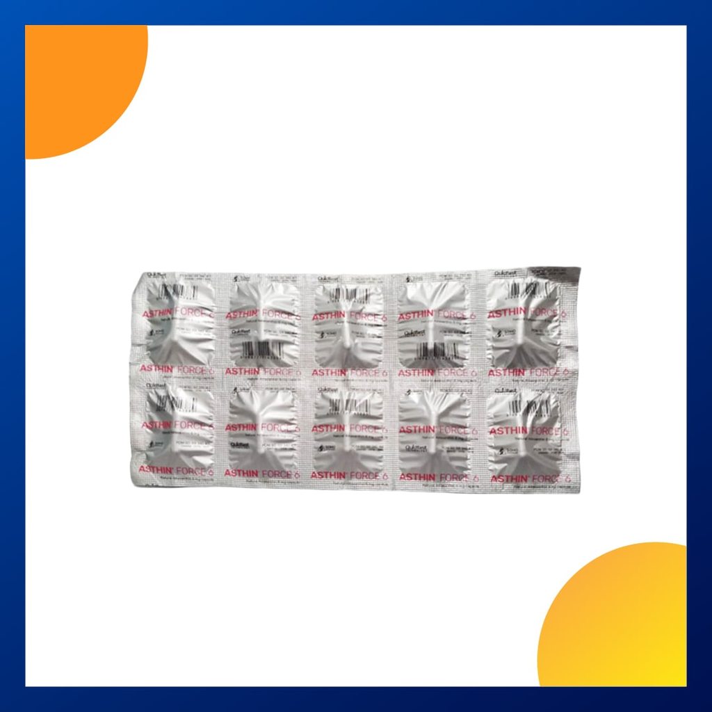 Asthin Force 6 Mg Strip 10 Kapsul
