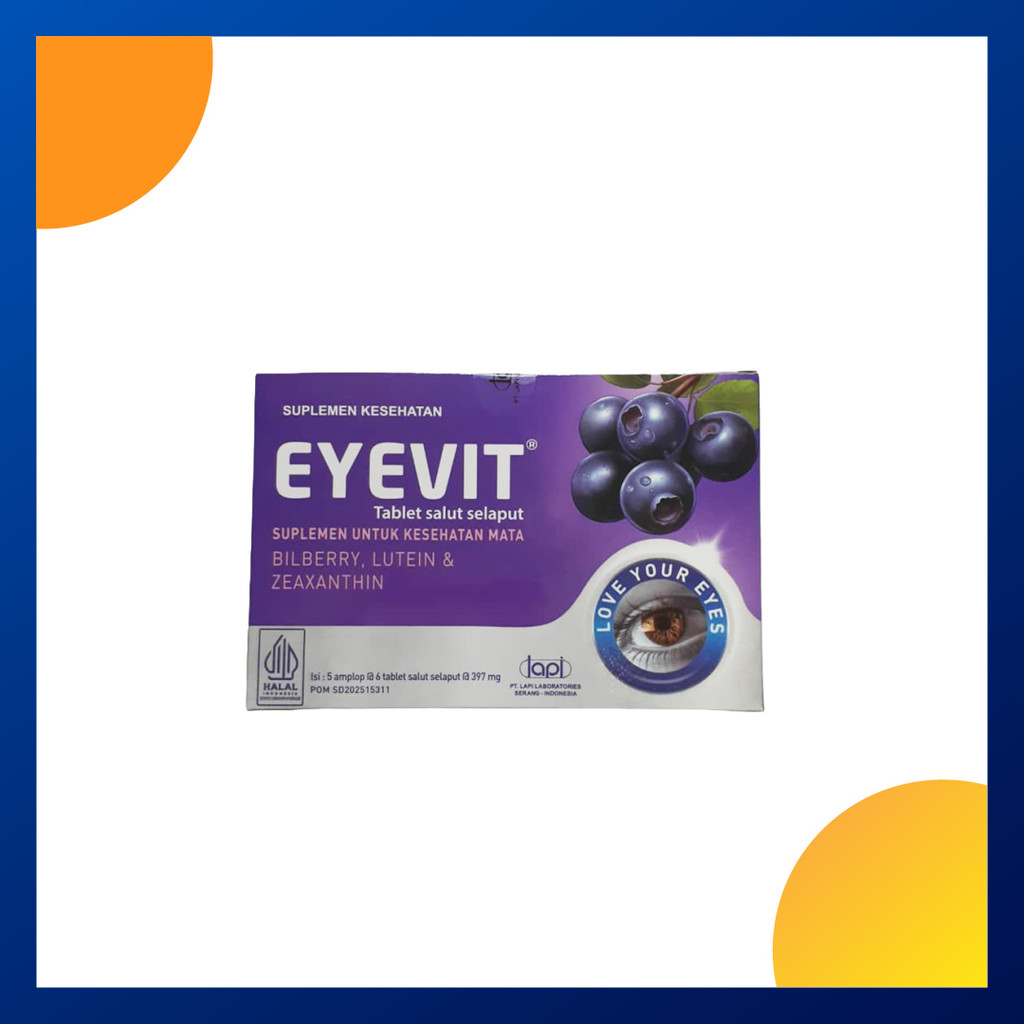 Eyevit Box 30 Tablet Salut Selaput