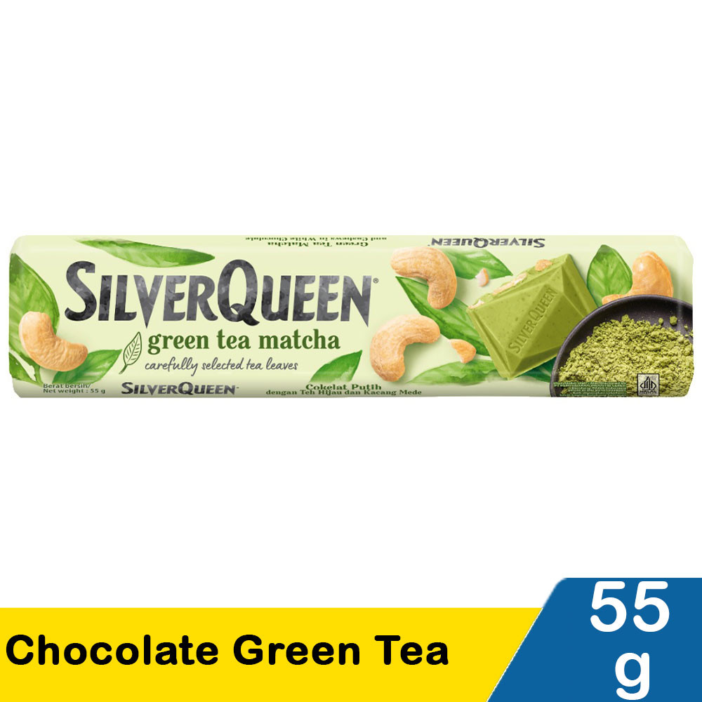 SILVER QUEEN CHOCOLATE GREEN TEA 55g